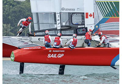 SinC CANSailGP Singapore 