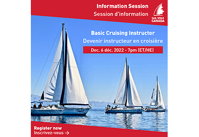 SinC Sail Canada Cruising Instructor Info Session 
