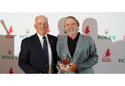 SinC Sail Canada President Award Fred Pye 
