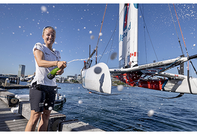 Georgia Lewin-Lafrance SailGP F50