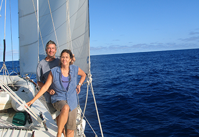 At Sea