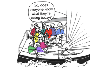 Sailing Tips Cartoon