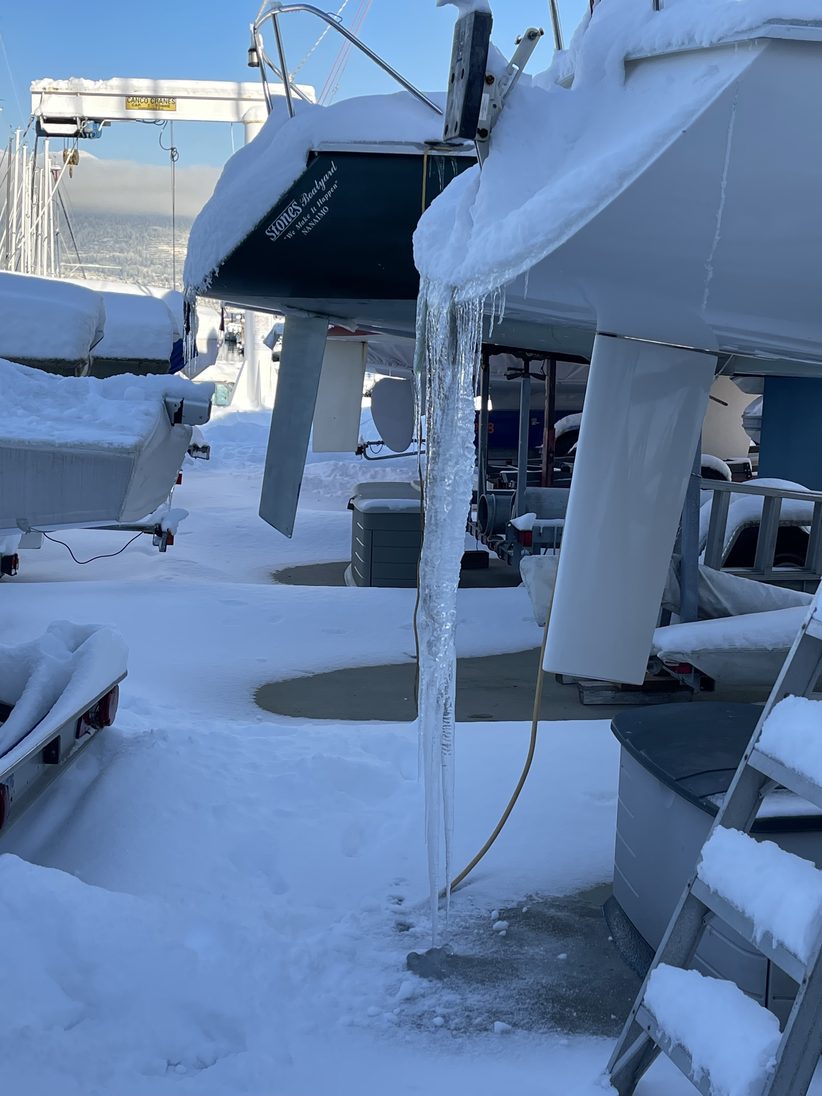 Martin Boats in Winter