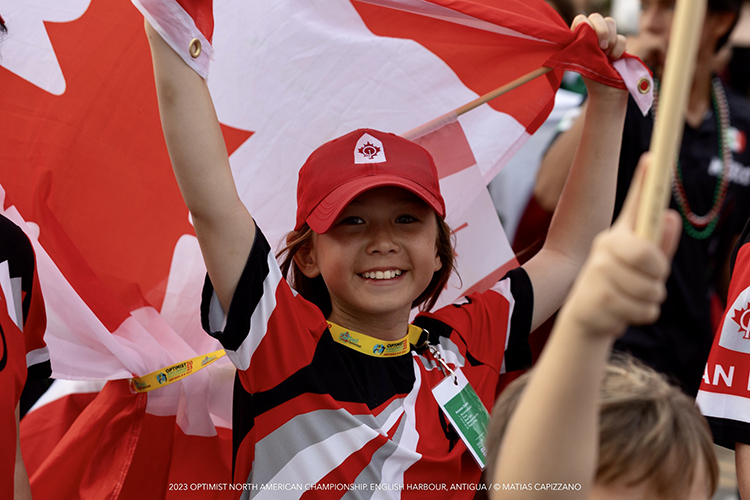 Canadian Optimist Sailor